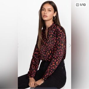 New Johnny Was Workshop Silk Blouse